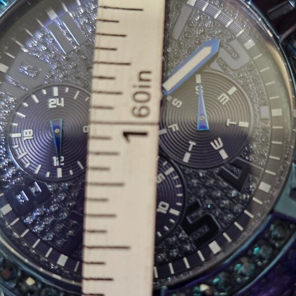 Guess Mens Blue Multi-function Watch - Picture 10 of 12